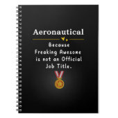 luftfahrttechnisch notizblock (Vorderseite)