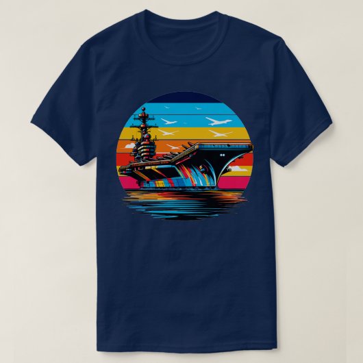 Luftfahrtunternehmen 6 T-Shirt (Design vorne)