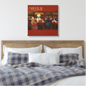 LUFTFAHRTUNTERNEHMEN UND FREUNDE LEINWANDDRUCK (Insitu (Schlafzimmer))