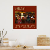 LUFTFAHRTUNTERNEHMEN UND FREUNDE POSTER (Küche)