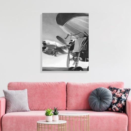 Luftfahrtzeichen Leinwanddruck (Insitu (Wohnzimmer))