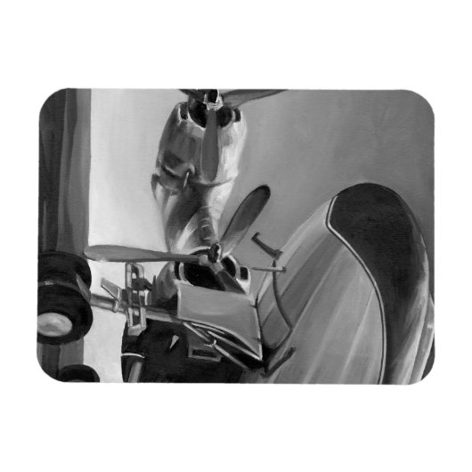 Luftfahrtzeichen Magnet (Horizontal)