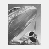 Luftfahrtzeichen: Nach oben Nahe Ansicht Fleecedecke (Vorderseite)