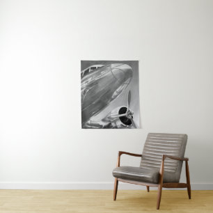 Luftfahrtzeichen: Nach oben Nahe Ansicht Wandteppich