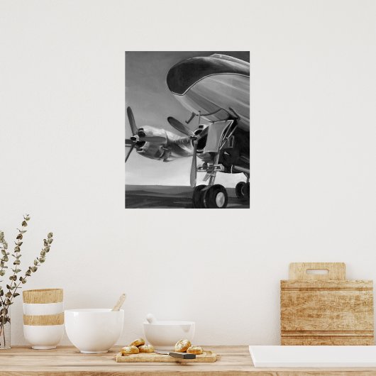 Luftfahrtzeichen Poster (Küche)