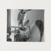 Luftfahrtzeichen Wandteppich (Vorderseite (Horizontal))