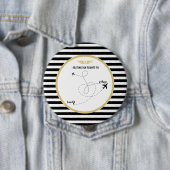 Luftfahrzeug am Bestimmungsort Luftfahrzeug und Fl Button (Beispiel)