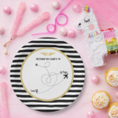 Luftfahrzeug am Bestimmungsort Luftfahrzeug und Fl Pappteller (Party)