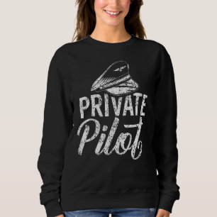 Luftfahrzeug-Aviator für Privatflugzeuge Sweatshirt