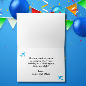 Luftfahrzeug-Cockpit Foto Spaß Luftfahrt Karte