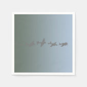 Luftfahrzeug des Zweiten Weltkriegs Serviette (Vorderseite)