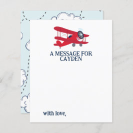 Luftfahrzeug erste Geburtstagskapsel