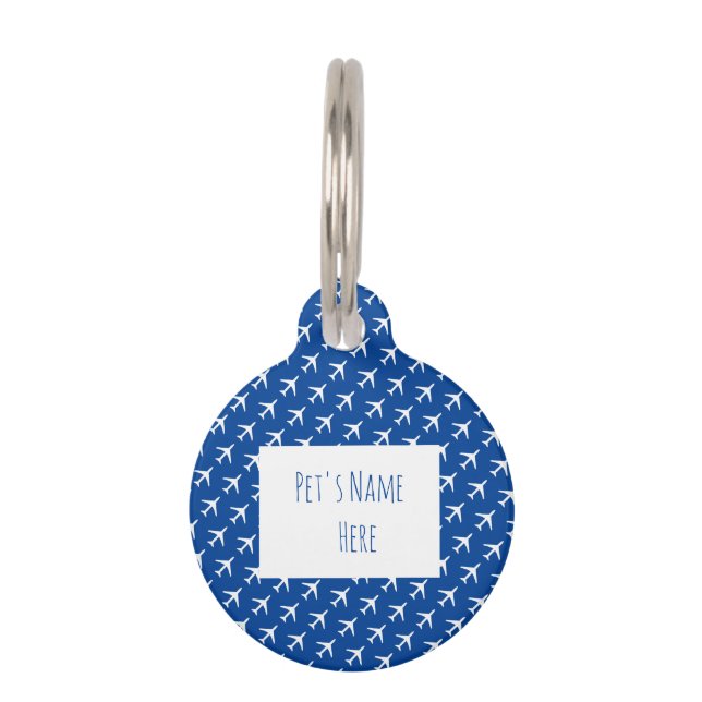 Luftfahrzeug-Flugzeug-Pilot Flug Haustiermarke (Vorderseite)