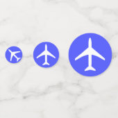 Luftfahrzeug-Flugzeug-Pilot Flug-Sky Konfetti (Vorderseiten)