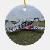 Luftfahrzeug Foto Weihnachten Personalisierten Car Keramik Ornament (Vorne)