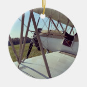 Luftfahrzeug Foto Weihnachten Personalisierten Car Keramik Ornament (Vorne)