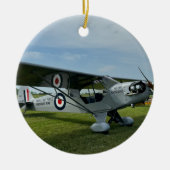 Luftfahrzeug Foto Weihnachten Personalisierten Car Keramik Ornament (Vorne)