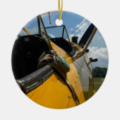 Luftfahrzeug Foto Weihnachten Personalisierten Car Keramik Ornament (Vorne)