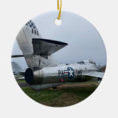 Luftfahrzeug Foto Weihnachten Personalisierten Car Keramik Ornament (Vorne)