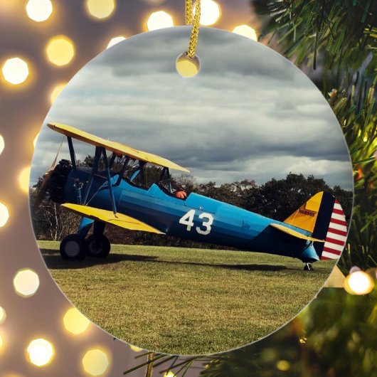 Luftfahrzeug Foto Weihnachten Personalisierten Car Keramik Ornament