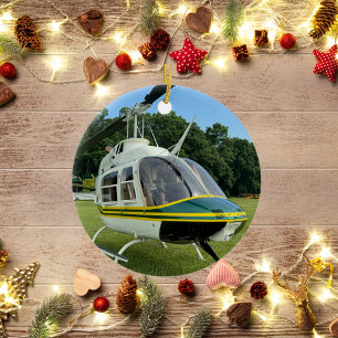 Luftfahrzeug Foto Weihnachten Personalisierten Car Keramik Ornament