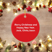 Luftfahrzeug Foto Weihnachten Personalisierten Car Keramik Ornament