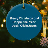 Luftfahrzeug Foto Weihnachten Personalisierten Car Keramik Ornament