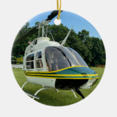 Luftfahrzeug Foto Weihnachten Personalisierten Car Keramik Ornament (Vorne)