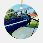 Luftfahrzeug Foto Weihnachten Personalisierten Car Keramik Ornament (Vorne)