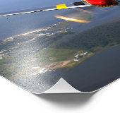 Luftfahrzeug Fotodruck (Ecke)
