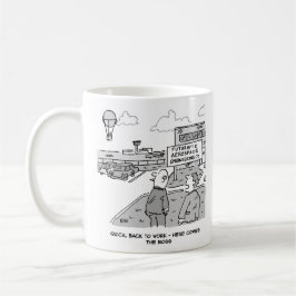 Luftfahrzeug-Ingenieur für Heißluftballon Kaffeetasse