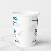 Luftfahrzeug jedes Alter Geburtstagspartei Pappbecher (Rechts)