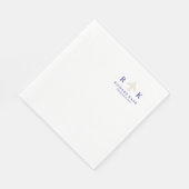 Luftfahrzeug mit Logos für das Pilotprogramm Serviette (Ecke)