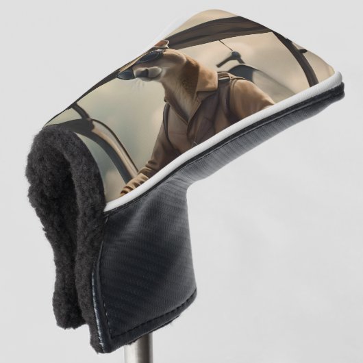 Luftfahrzeug-Pilot Aussie Kangaroo, Golf Headcover (3/4 Vorderseite)