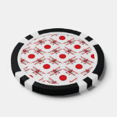 Luftfahrzeug-Pilot Luftfahrt Liebhaber Pokerchips (Einzeln)