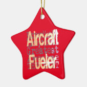 Luftfahrzeug-Treibstoff-Sonderbeauftragter Keramik Ornament (Links)