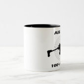 LUFTFAHRZEUG ZWEIFARBIGE TASSE (Mittel)