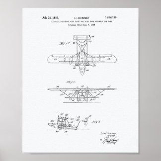 Luftfahrzeuge 1931 Weißbuch über die Patente Poster