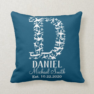 Luftfahrzeuge des Buchstabens D Kissen