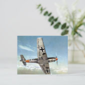 Luftfahrzeuge des Zweiten Weltkriegs ME-109 im Flu Postkarte (Stehend Vorderseite)