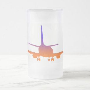 Luftfahrzeuge Landung Mattierte 16 oz Mattierte Ta Mattglas Bierglas