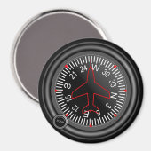 Luftfahrzeugführungsanzeiger Magnet (Vorderseite/Rückseite)