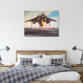 LUFTFAHRZEUGKRAFTFAHRT STÄRKTE LEINWAND (Insitu (Schlafzimmer))
