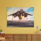 LUFTFAHRZEUGKRAFTFAHRT STÄRKTE LEINWAND (Insitu (Wohnzimmer))