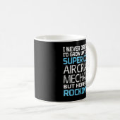 Luftfahrzeugmechaniken Kaffeetasse (VorderseiteRechts)