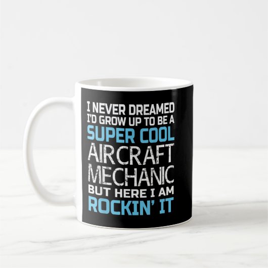 Luftfahrzeugmechaniken Kaffeetasse (Links)