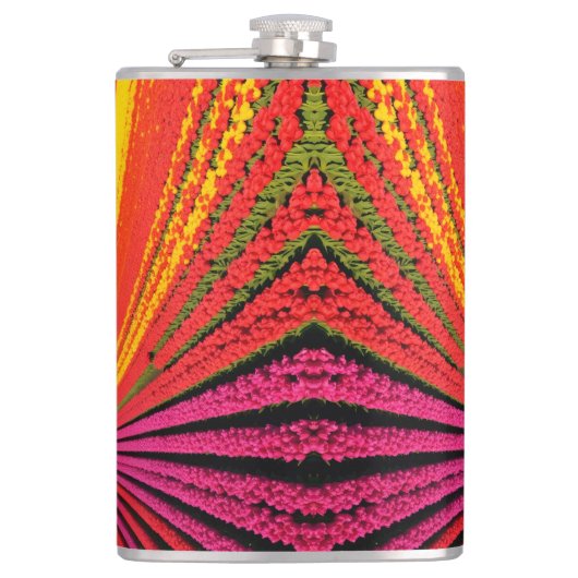 Luftfeldern bei Peak Bloom Flachmann (Vorderseite)