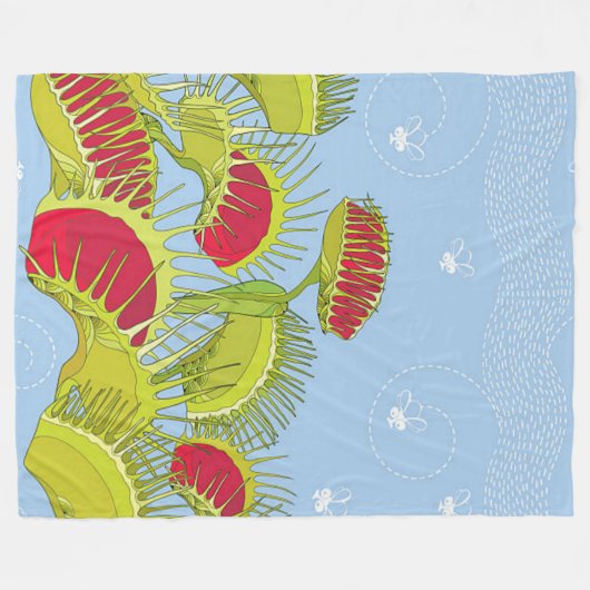 Luftfliegendecke Fleecedecke (Vorderseite (Horizontal))