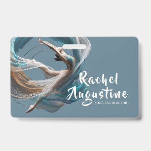 Luftfliegender Air Yoga Instructor Pilates Fitness Ausweis