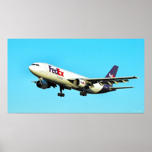 Luftfracht auf Endstation Poster (Vorne)